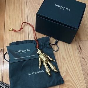 NIB Waterford Gold Clown Ornament